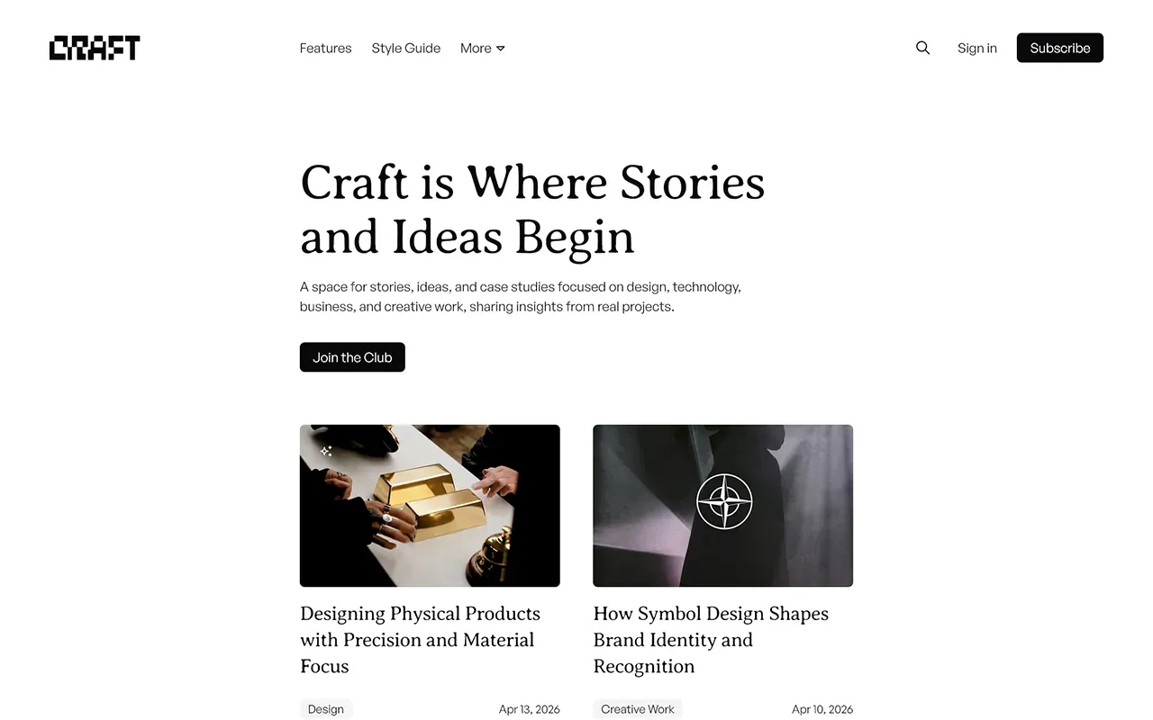 Craft Ghost Theme