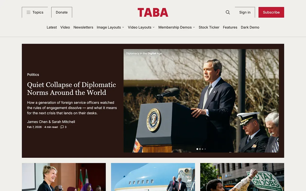 Taba Ghost Theme