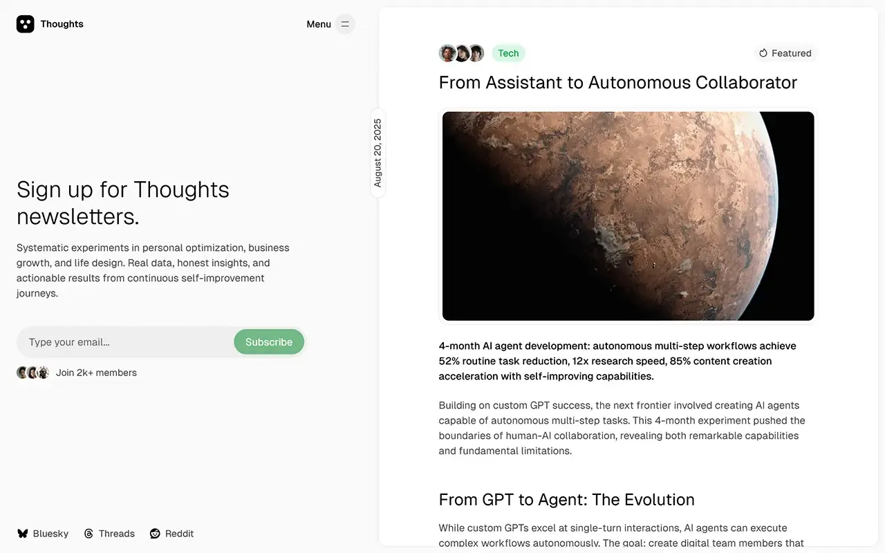 Thoughts Ghost Theme